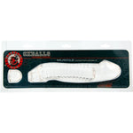 Oxballs Muscle Cocksheath, Clear, Product Package, Front