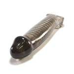 Oxballs Muscle Cocksheath, Smoke, Product Image, Front Diagonal