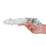 Oxballs Muscle Ripped Slimmer Longer Cocksheath, Clear, Cocksheath in Hand