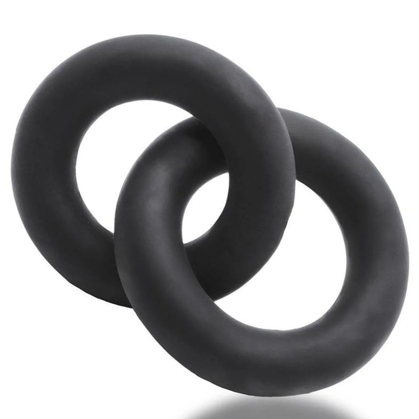 Oxballs Shackle Double Link'd Cock & Ball Rings