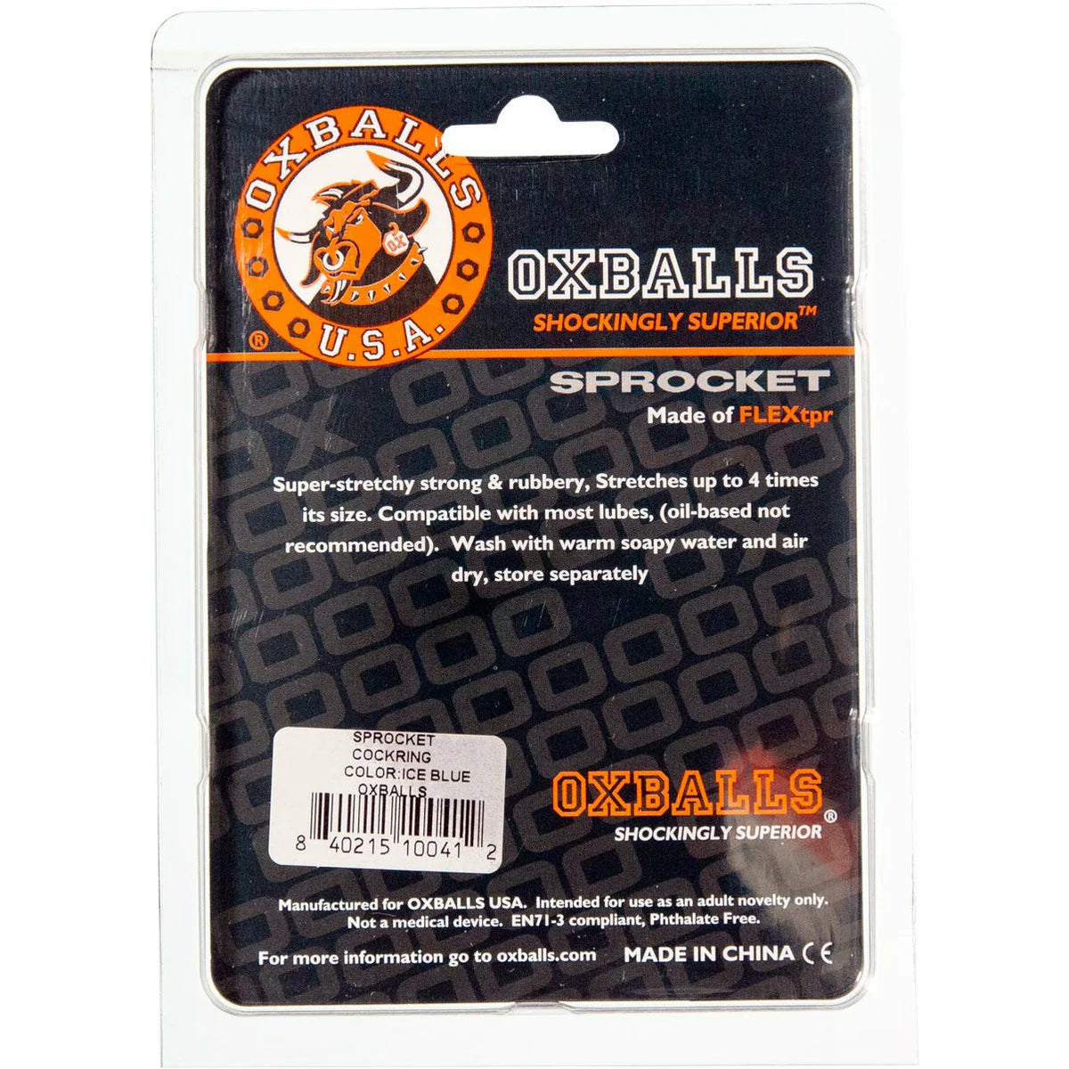 Oxballs Sprocket Super-Stretch Cock Ring
