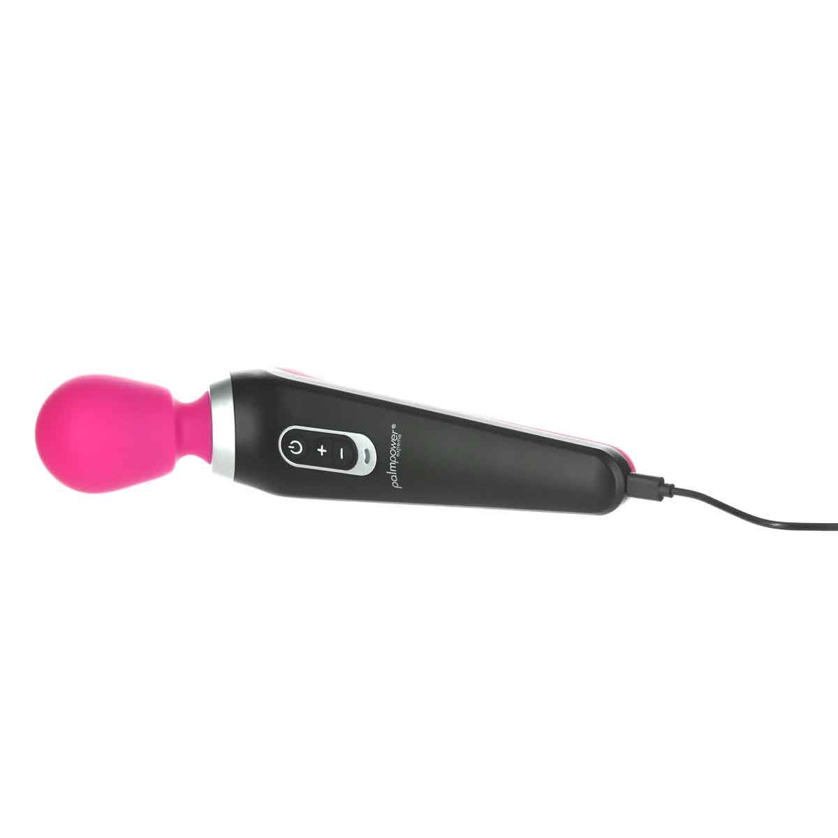 PalmPower Extreme Wand Vibrator, Pink, Product Charging