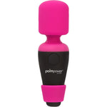 PalmPower Pocket Mini Wand Vibrator, Fuchsia, Product Image