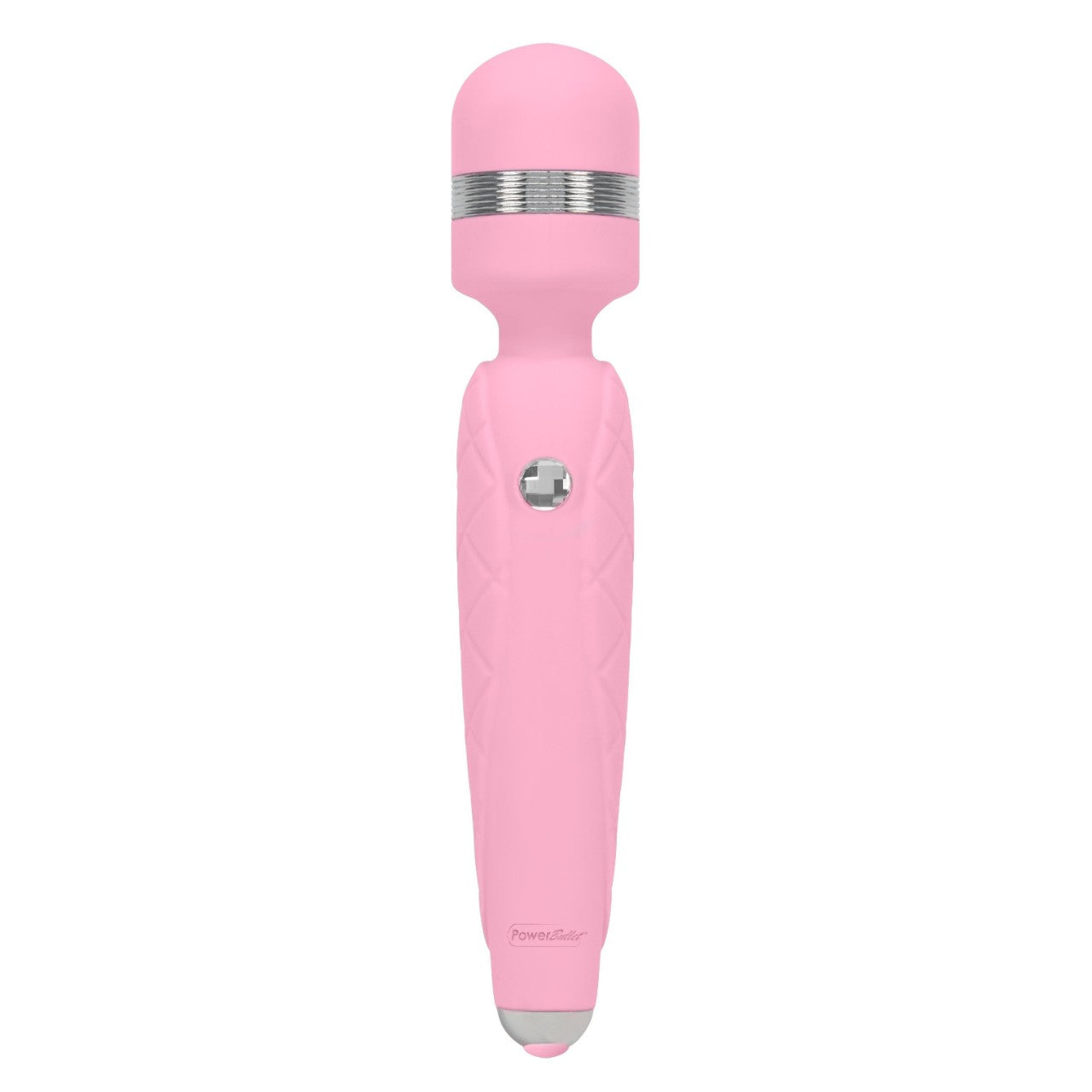 Pillow Talk Cheeky Wand Vibrator, Pink, Product Image, Front View