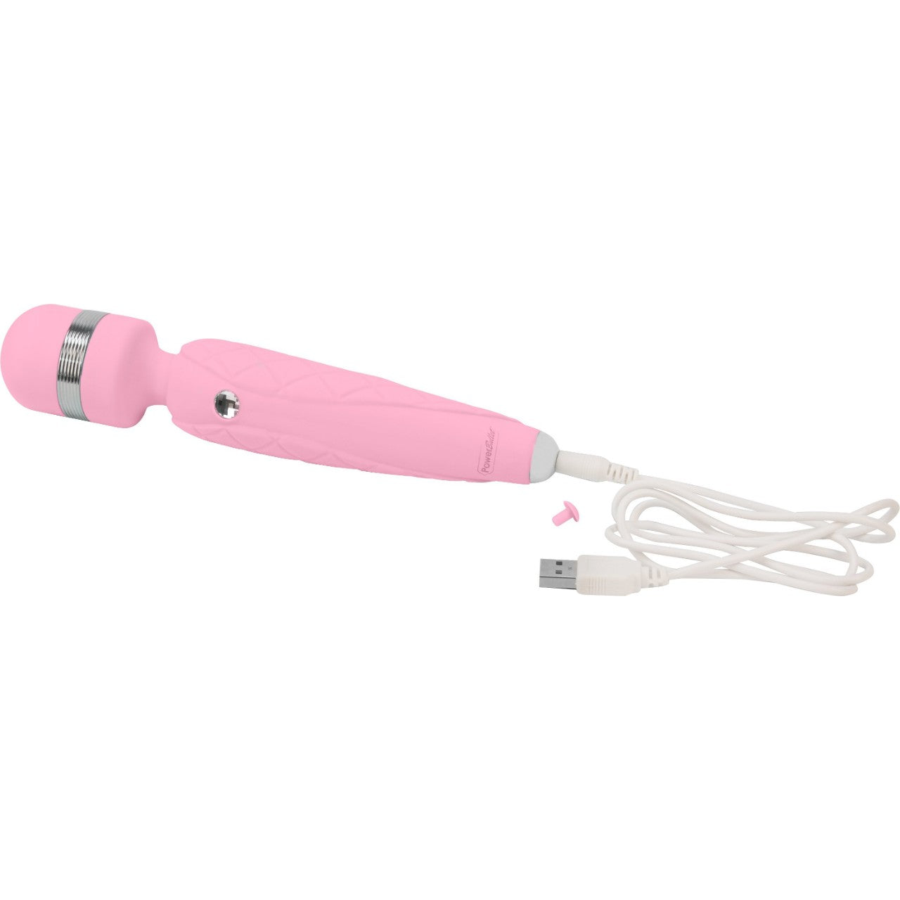 Pillow Talk Cheeky Wand Vibrator, Pink, USB Rechargeable