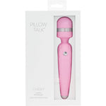 Pillow Talk Cheeky Wand Vibrator, Pink, Product Box, Front View