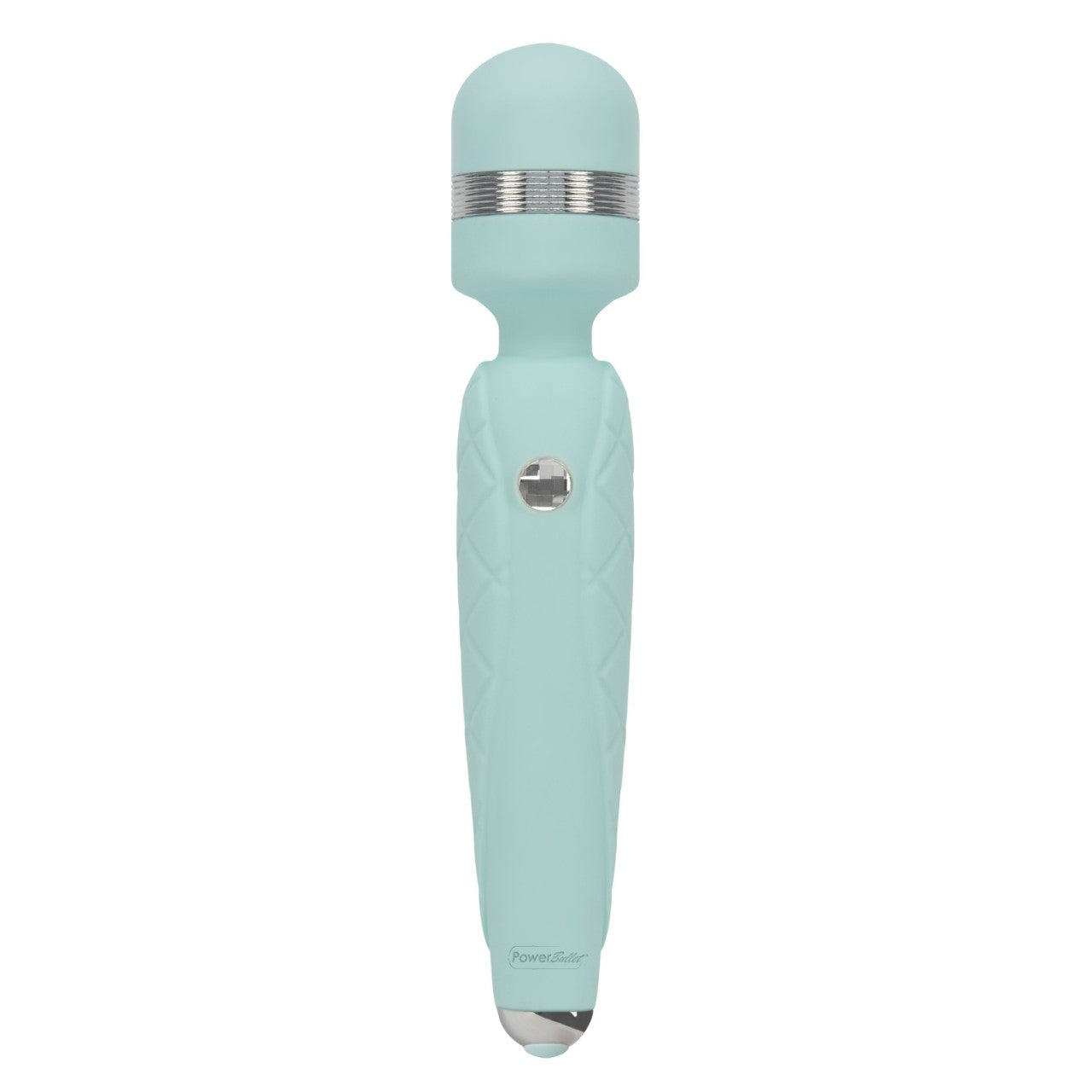 Pillow Talk Cheeky Wand Vibrator, Teal, Product Image, Front View