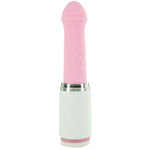 Pillow Talk Feisty Thrusting Vibrator, Pink, Product Image, Front View