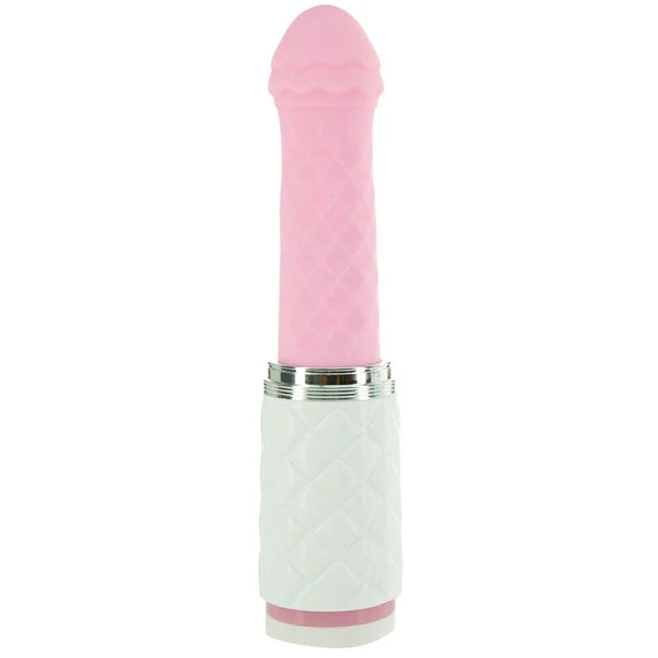 Pillow Talk Feisty Thrusting Vibrator, Pink, Product Image, Front View