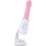 Pillow Talk Feisty Thrusting Vibrator, Pink, Product on Mount