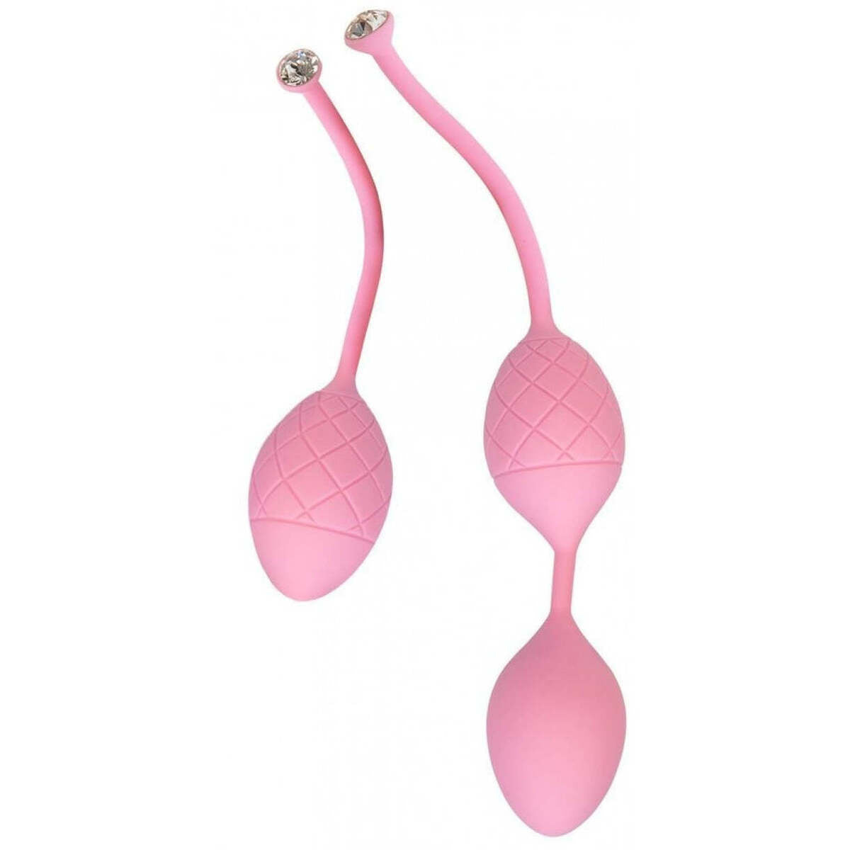 Pillow Talk Frisky Kegel Balls, Pink, Product Image, Front