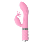 Pillow Talk Kinky Rabbit Vibrator, Pink, Product Image