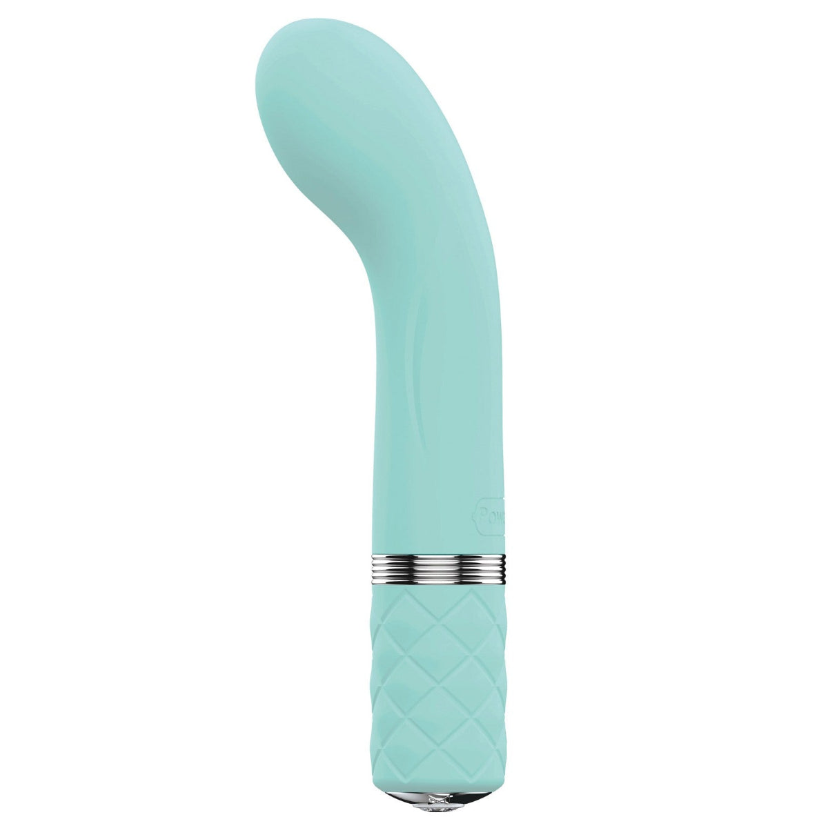 Pillow Talk Racy Mini G-Spot Vibrator, Teal, Product Image, Side View