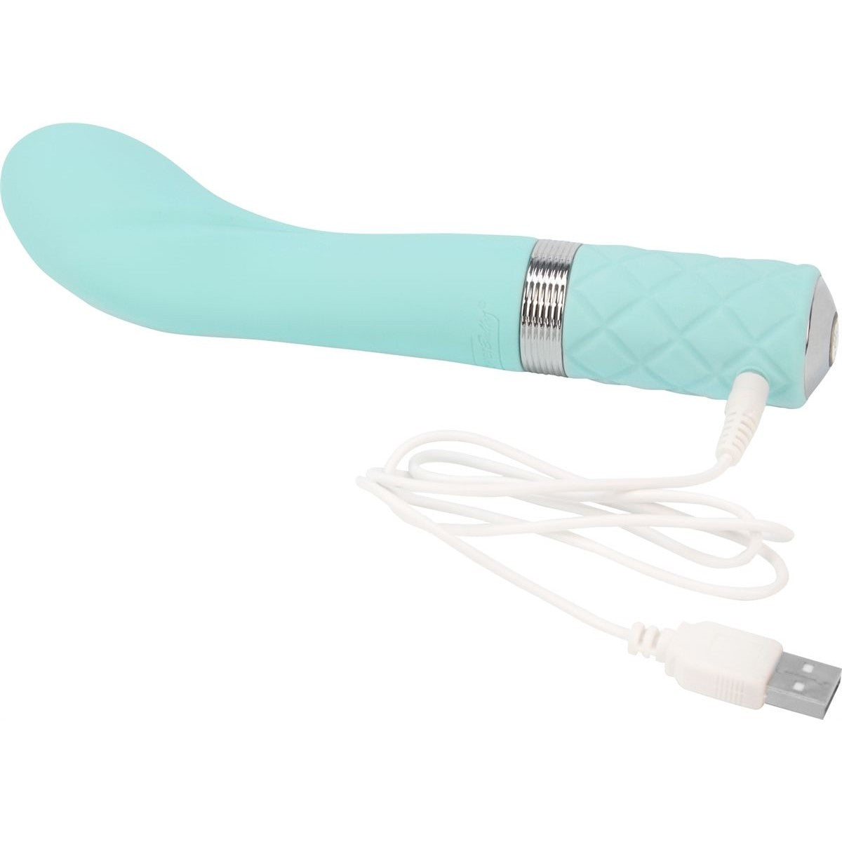 Pillow Talk Sassy G-Spot Vibrator, Teal, USB Rechargeable
