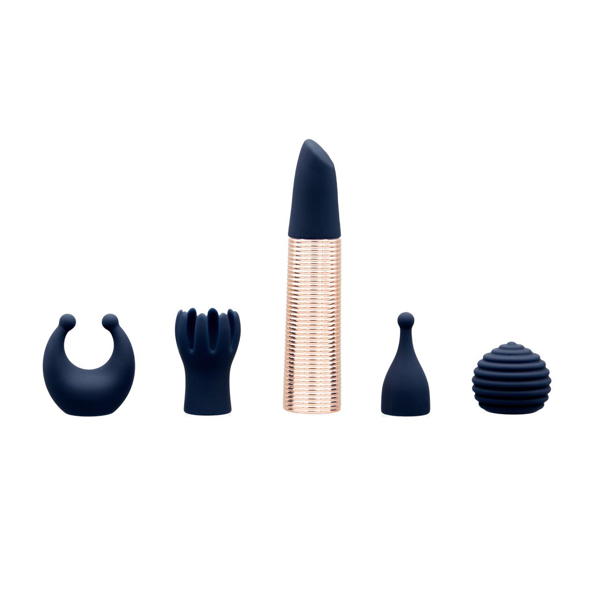 Pillow Talk Secrets Desires 6-Piece Vibrator Set, Product Image, Lipstick Cap