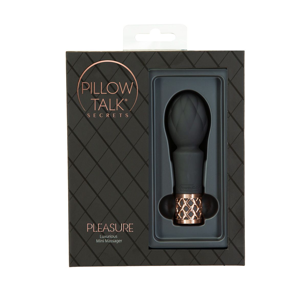 Pillow Talk Secrets Pleasure Wand Vibrator, Product Box, Front