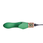 Pillow Talk Secrets Sinful Luxurious Dual Vibrator, Green, USB Rechargeable