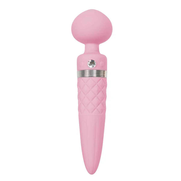 Pillow Talk Sultry Massage Wand Vibrator, Pink, Product Image