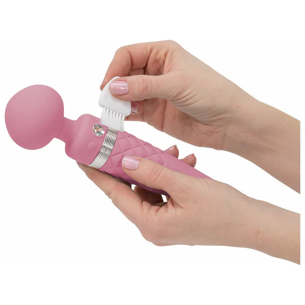 Pillow Talk Sultry Dual Ended Warming Massager