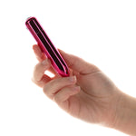 PowerBullet Bullet Point Vibrator, Red, Bullet Vibrator in Right Hand