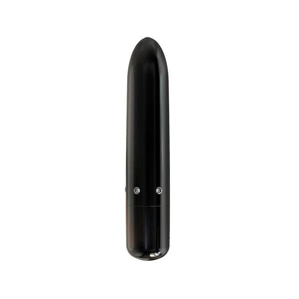 PowerBullet Pretty Point Vibrator, Black, Product Image, Front View