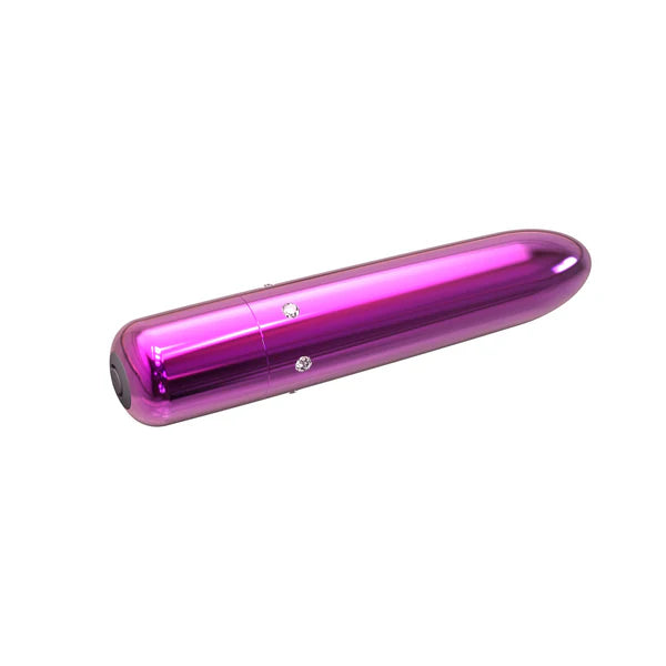 PowerBullet Pretty Point Vibrator, Purple, Product Image, Back Angle