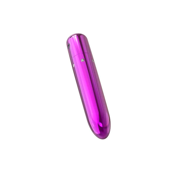 PowerBullet Pretty Point Vibrator, Purple, Product Image, Front Angle