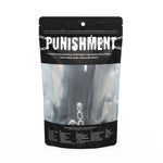Punishment Crystal Collar & Leash, Product Package, Black