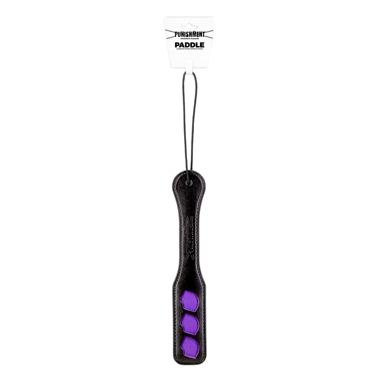 Punishment Purple Lips Paddle, Product Image, Front View