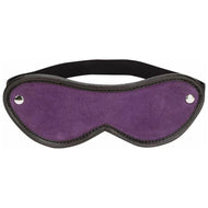 Punishment Purple Suede Bondage Mask