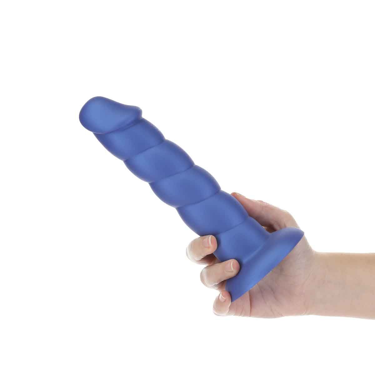 Pure Love 8-Inch Twisted Dong, Product in Hand