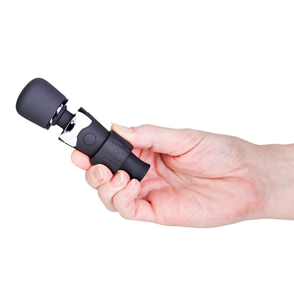 Pure Love Black Tie Affair Bowtie Mini Wand Vibrator