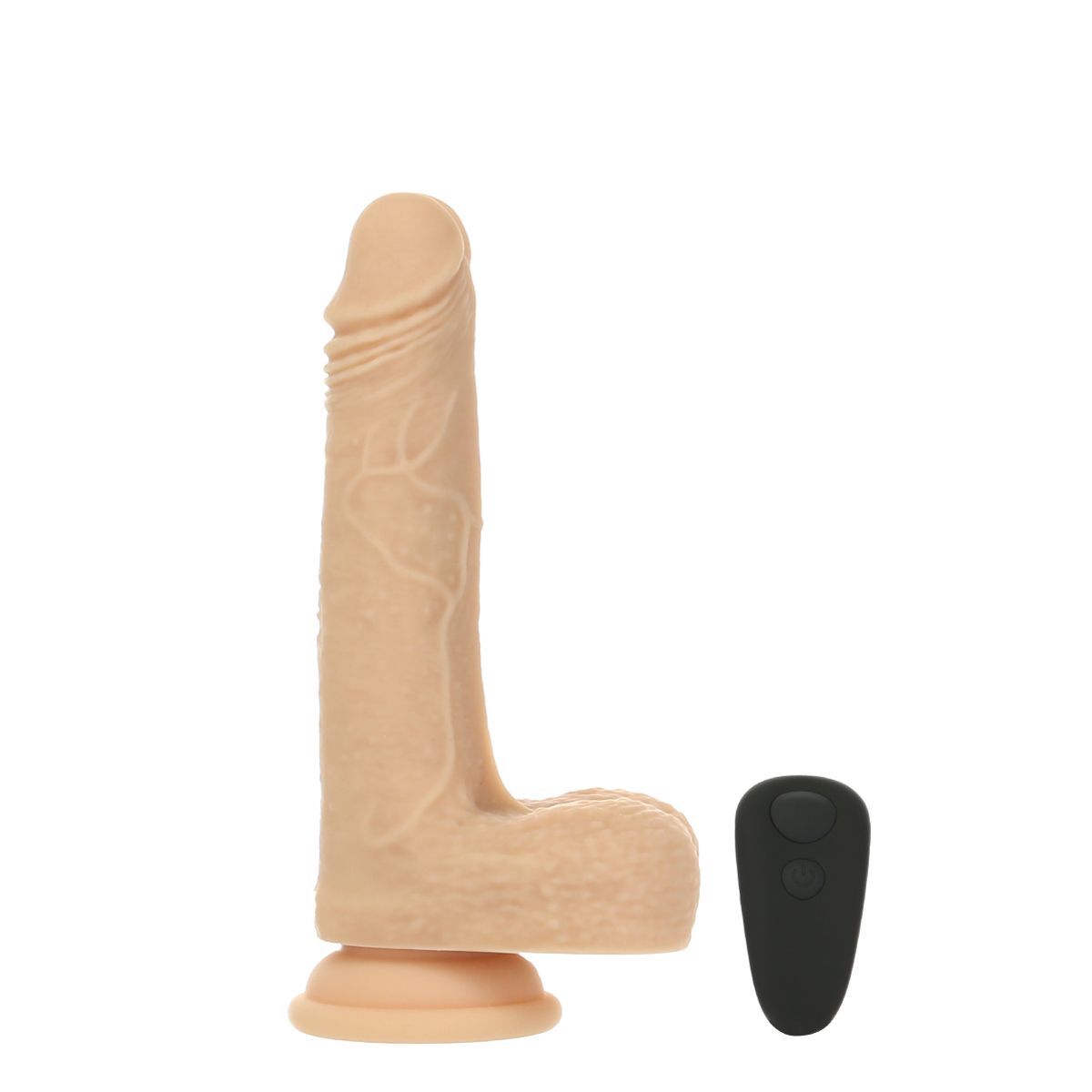 Pure Love 7-Inch Thrusting, Vibrating & Rotating Dildo