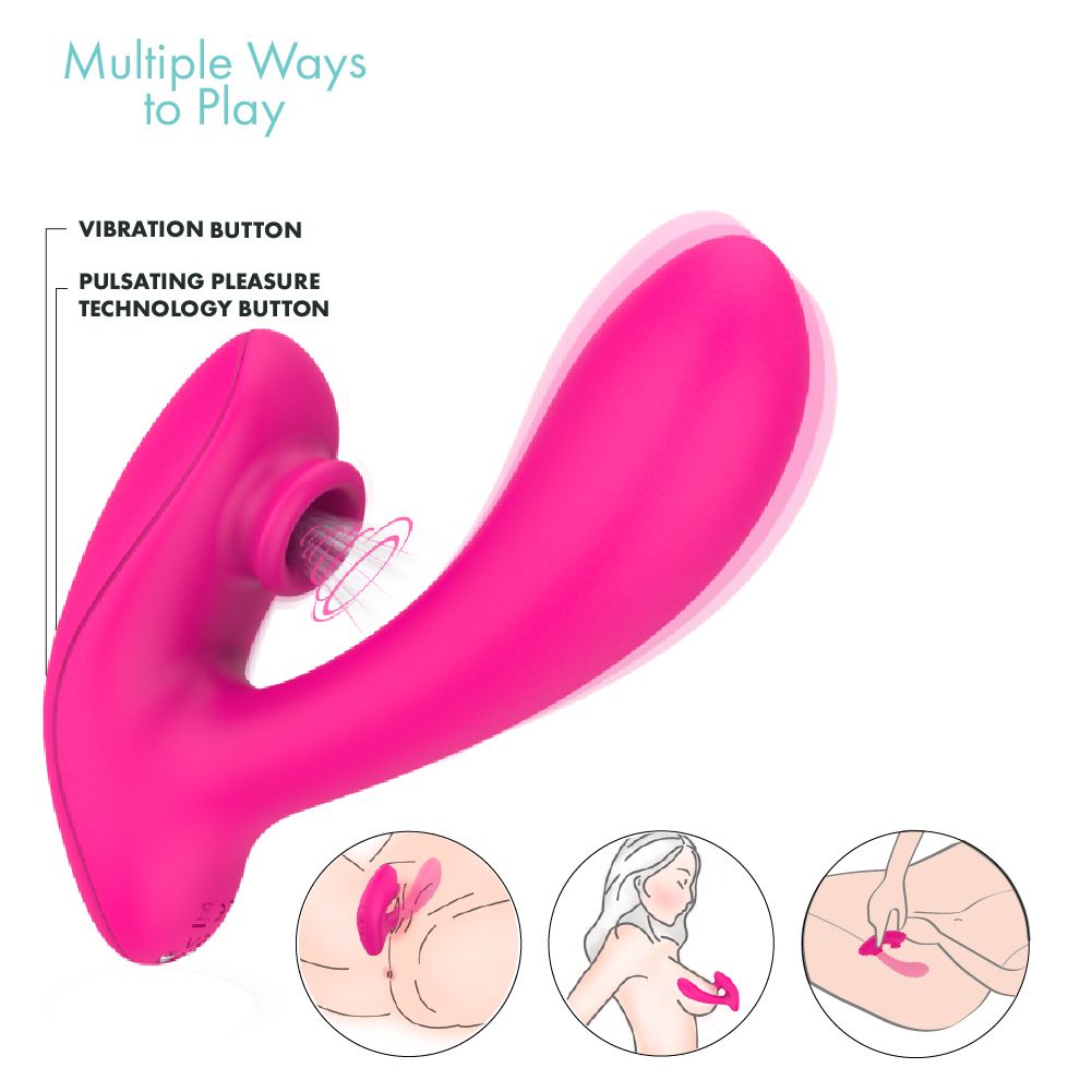 Pure Love Pulsating Vibrator, Ways to Play