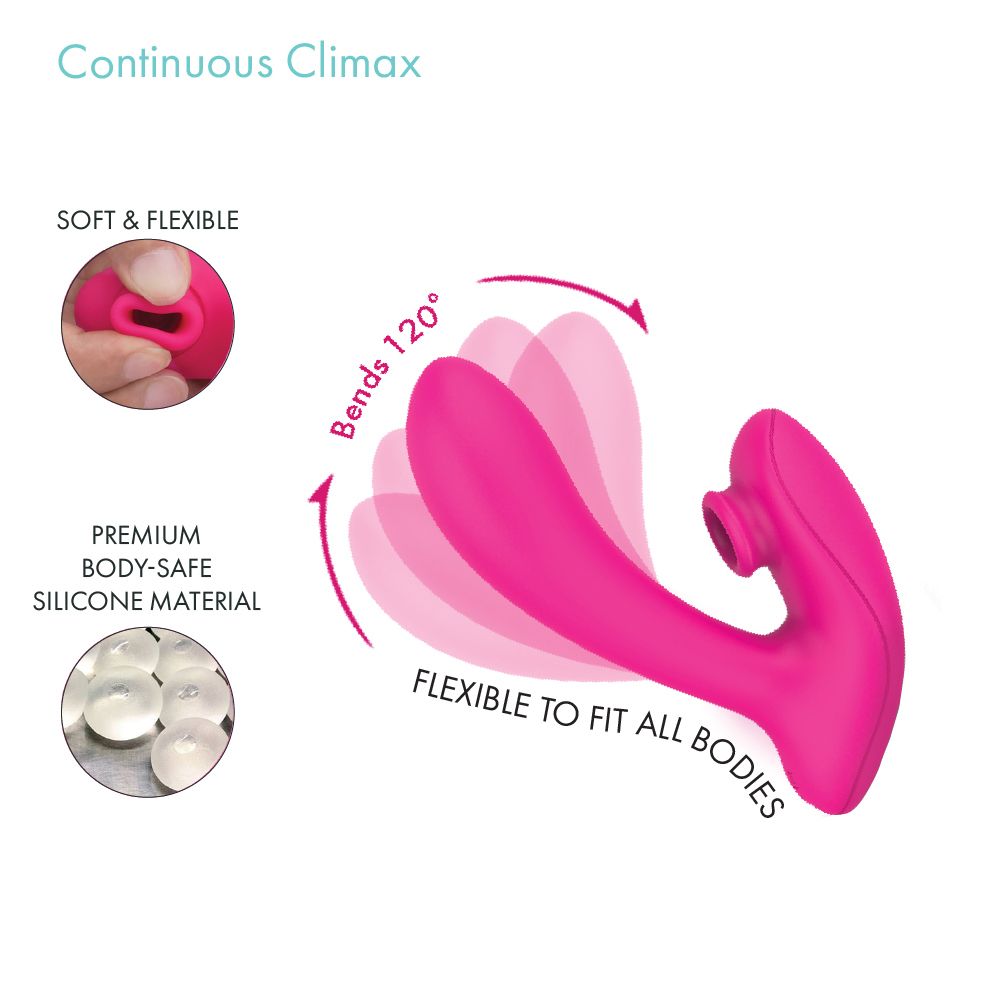 Pure Love Pulsating Vibrator, Silicone Material and Flexibility