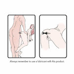 Pure Love Silicone Butt Plug, Black, Butt Plug Positions