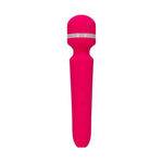 Pure Love Vibrating Massage Wand, Pink, Product Image, Front View