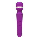 Pure Love Vibrating Massage Wand, Purple, Product Image, Front View