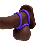 Romp Remix Trio Penis Rings, Three Rings on Dildo