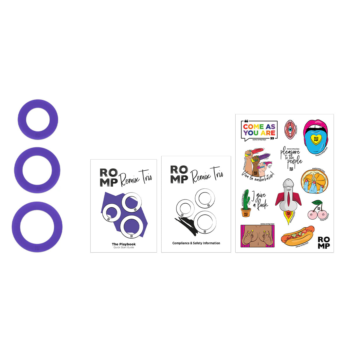 ROMP Remix Trio Penis Rings