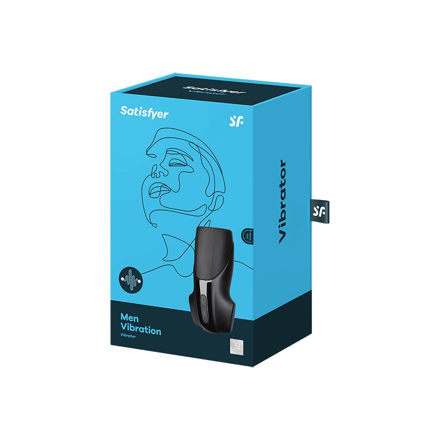 Satisfyer Men Vibration Blowjob Masturbator, Product Box