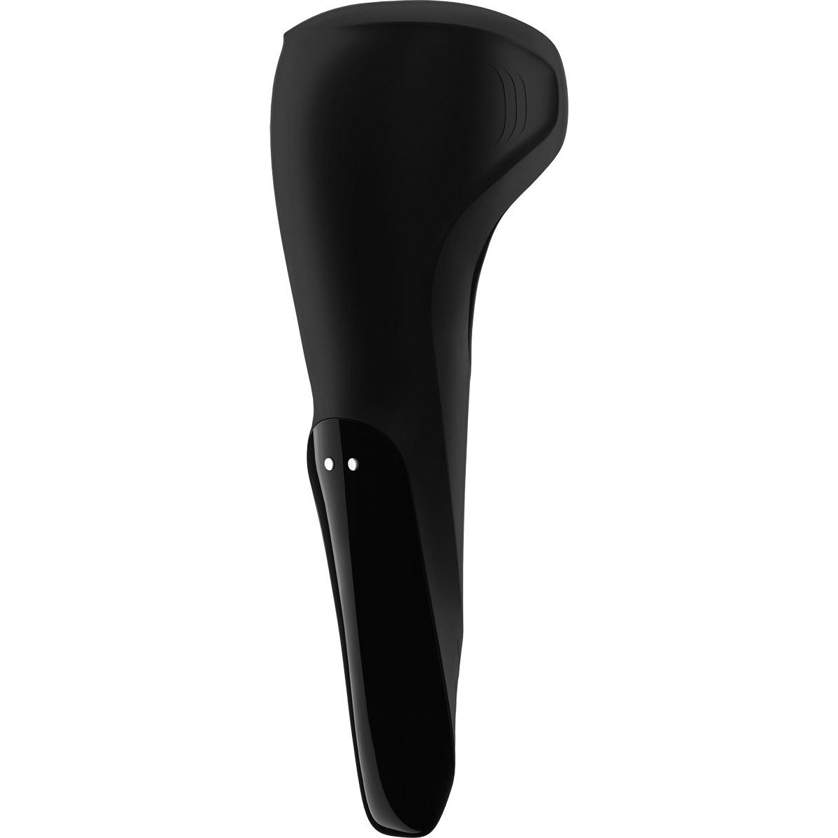 Satisfyer Men Wand Vibrating Stroker, Black, Product Image, Left Side