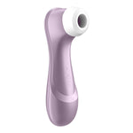 Satisfyer Pro 2 Generation 2 Air Pulse Stimulator in Violet, Front Right Angle
