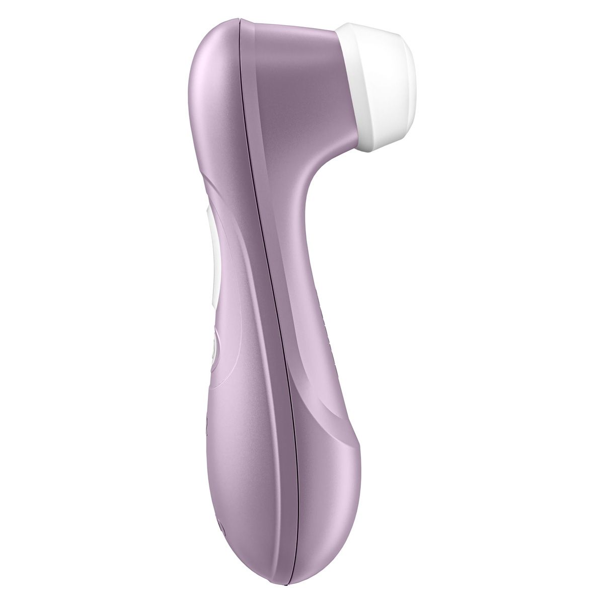 Satisfyer Pro 2 Generation 2 Air Pulse Stimulator in Violet, Right Side Angle