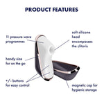 Satisfyer Traveler Air Pulse Stimulator, Product Features