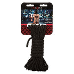 Scandal Black BDSM Bondage Rope, 10 Meter, Product Package