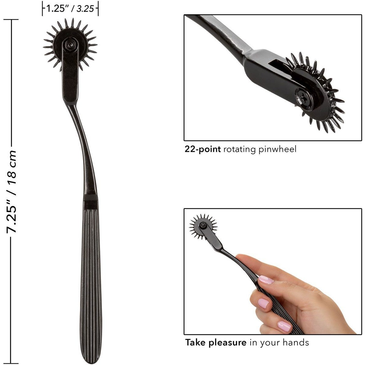 Scandal Pleasure Wheel, Single, Product Measurements and Details