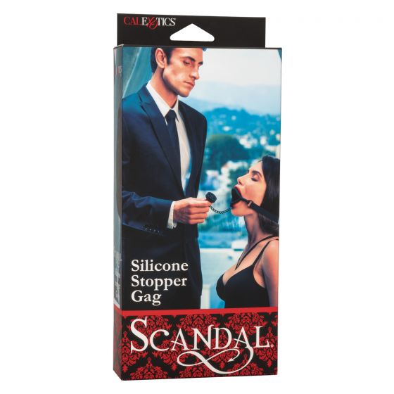 Scandal Silicone Stopper Gag, Product Box