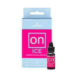 Sensuva ON Natural Arousal Oil (5ml), Ice, Product Box and Bottle