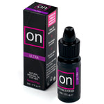 Sensuva ON Natural Arousal Oil (5ml), Ultra, Product Box and Oil Bottle